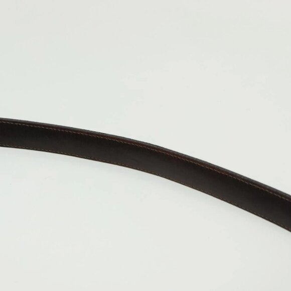 FENDI Zucca Canvas Shoulder Bag Black Brown gold Auth 141407 - Picture 9 of 16